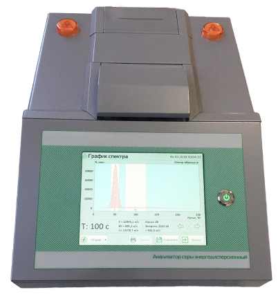 Анализатор серы энергодисперсионный и расходные материалы