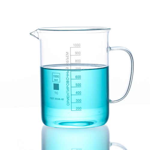 стакан с ручкой