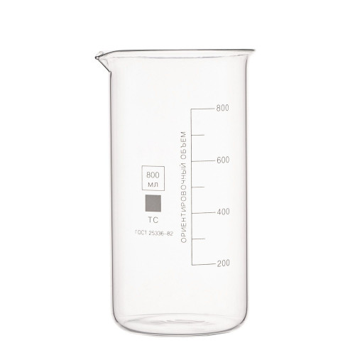 Стакан лабораторный В-1-800 мл с делением