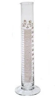 Цилиндр мерный на 1000мл 1-1000-2 стекл.основание с нос.