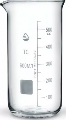 Стакан лабораторный В-1-500 мл с делением