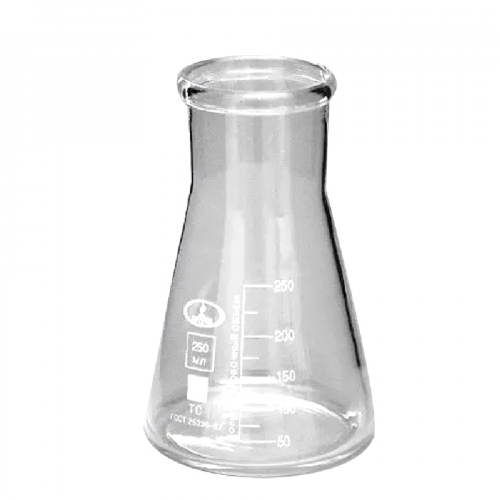 Колба коническая КН-2-250-50 без шлифа на 250мл