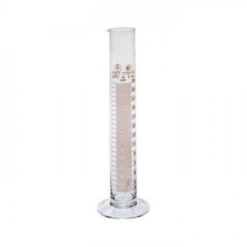 Цилиндр мерный  на 50мл 1-50-2 стекл.основание с нос.