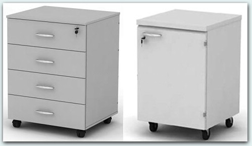 Тумба выкатная лабораторная МРЛ-14.1 (01-02.111)