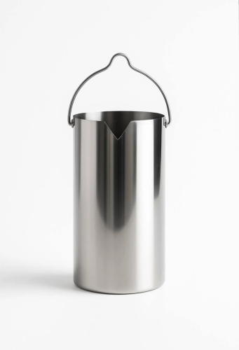 Кружка 1000 мл с отверстиями CSA-26 из нержавеющей стали для плотномера MARCY