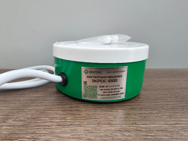 Магнитная мешалка Экрос-6100 (ПЭ-6100)