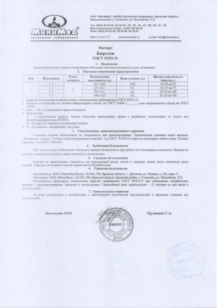 бюретки